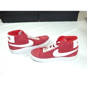 Nike Mens SB Zoom Blazer Mid University Red Sneaker Shoes Men's Sz 6 864349-602